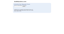 Desktop Screenshot of bubblysalon.com